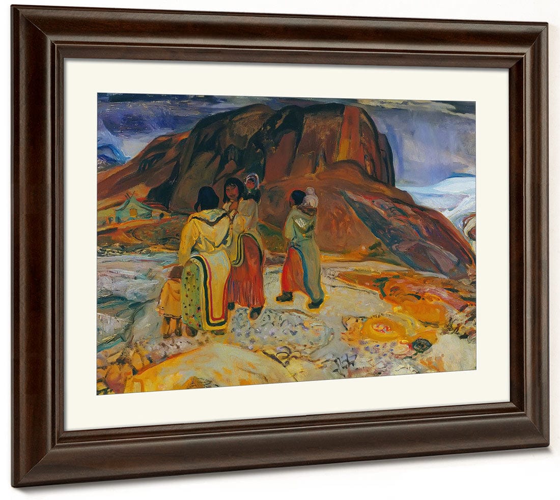 Summer In The Artic By Fh Varley Fine Art Print 2