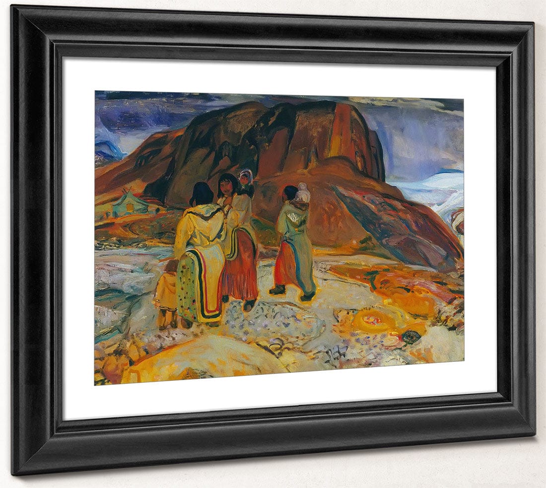 Summer In The Artic By Fh Varley Fine Art Print 2