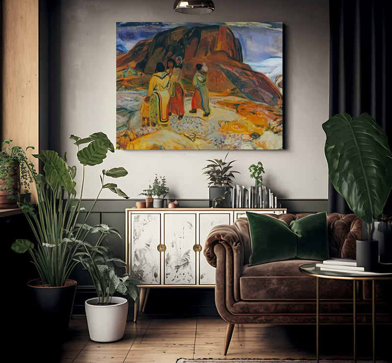 Summer In The Artic By Fh Varley Fine Art Print 2