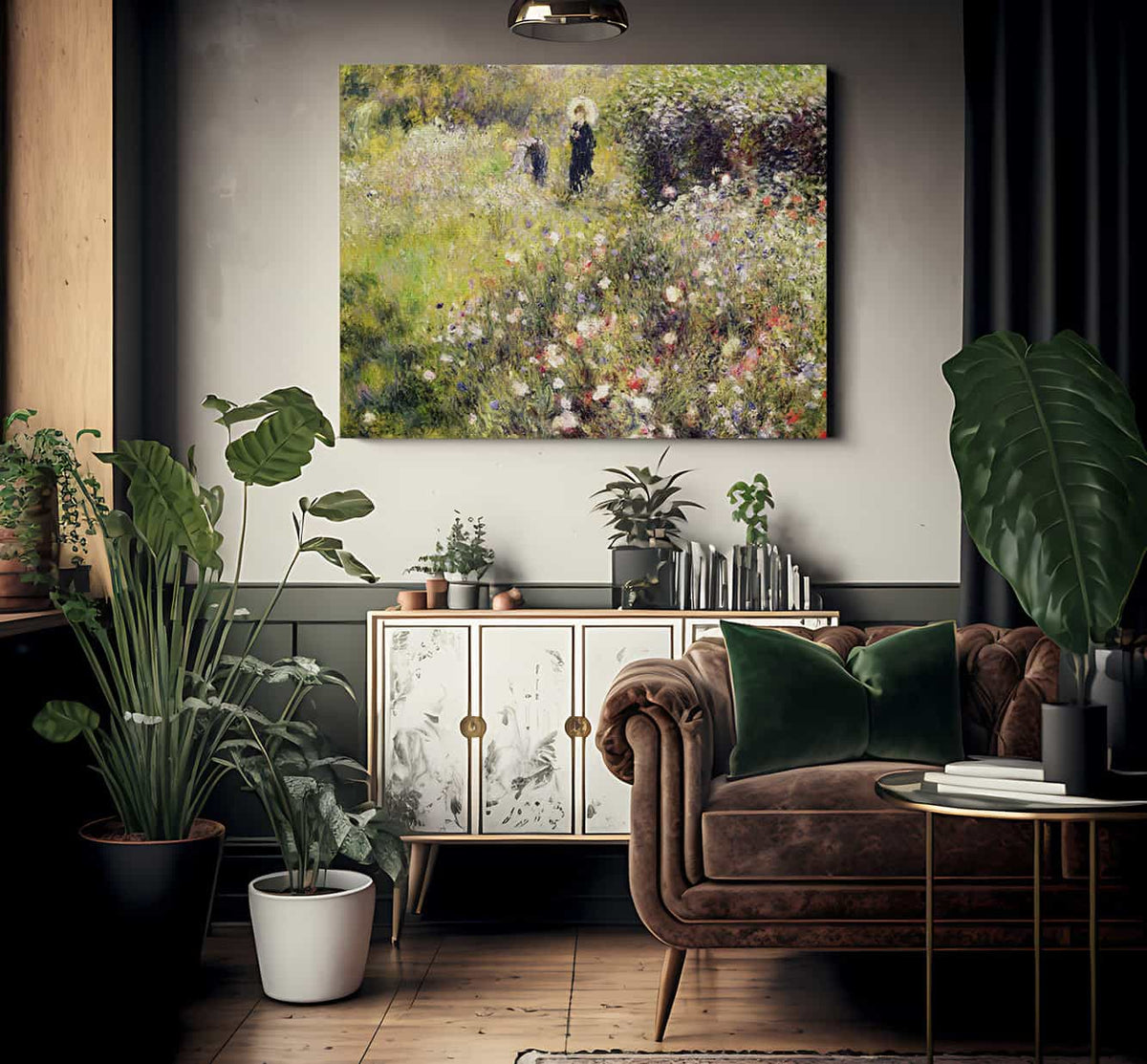 Summer Landscape By Pierre Auguste Renoir Fine Art Print 2