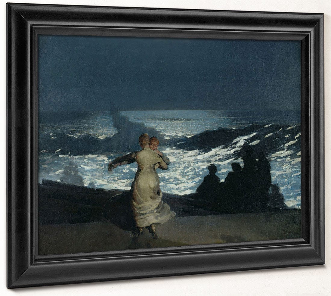 Summer Night By Winslow Homer Fine Art Print 2