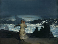 Summer Night By Winslow Homer Fine Art Print 2