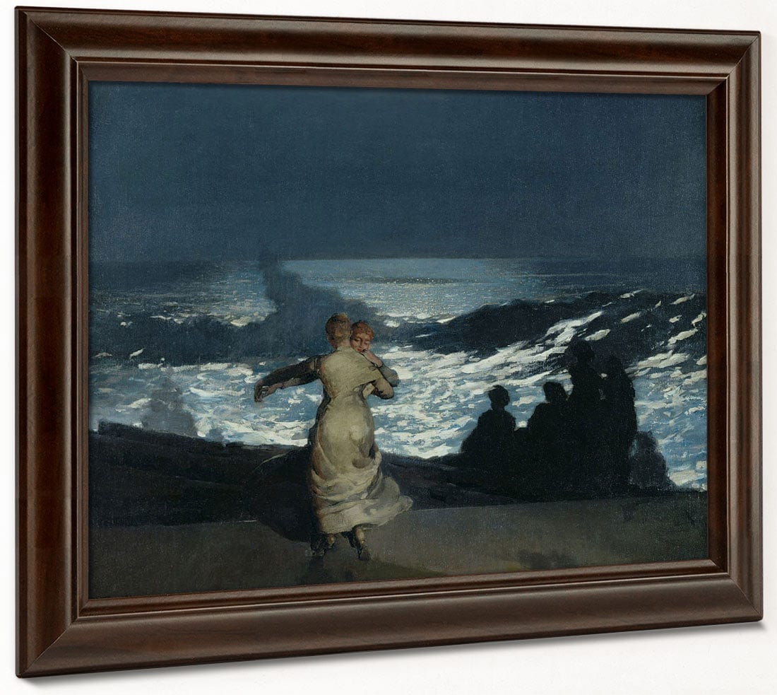 Summer Night By Winslow Homer Fine Art Print 2