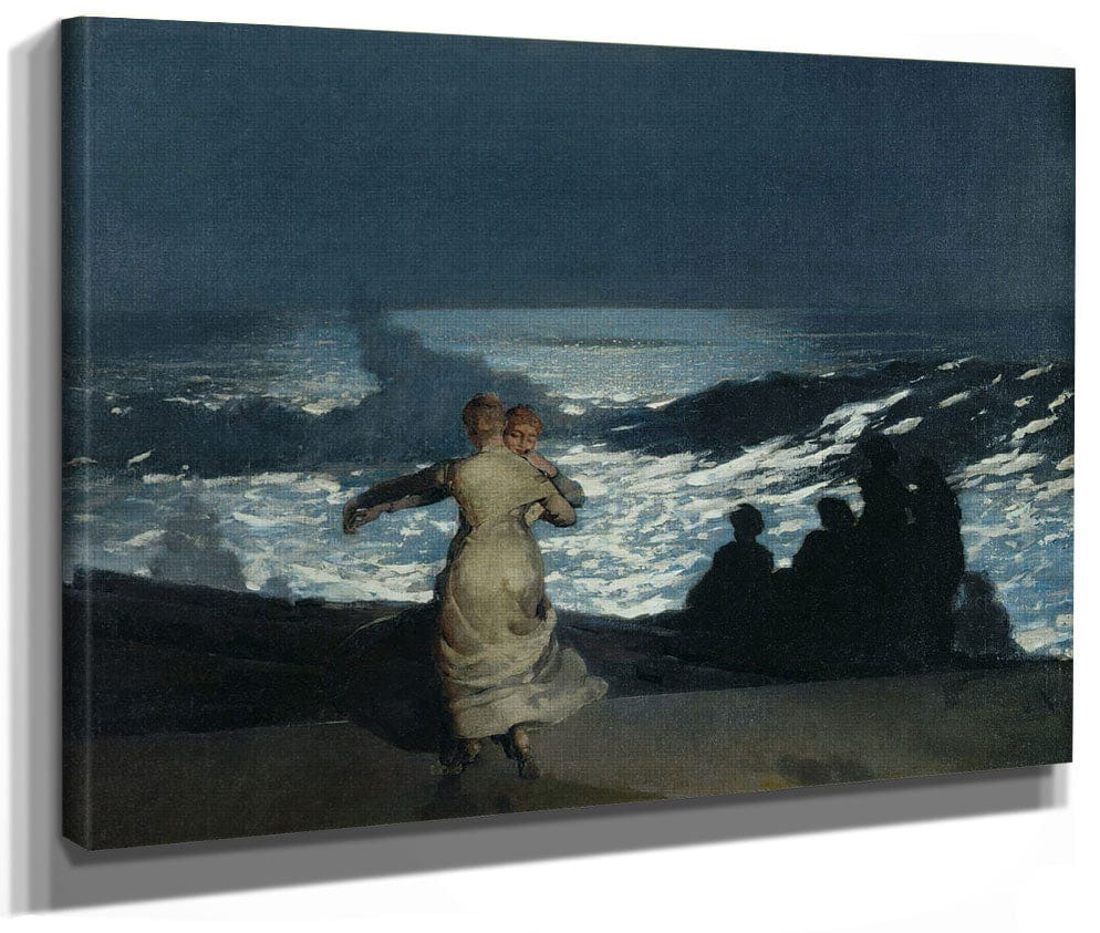 Summer Night By Winslow Homer Fine Art Print 2