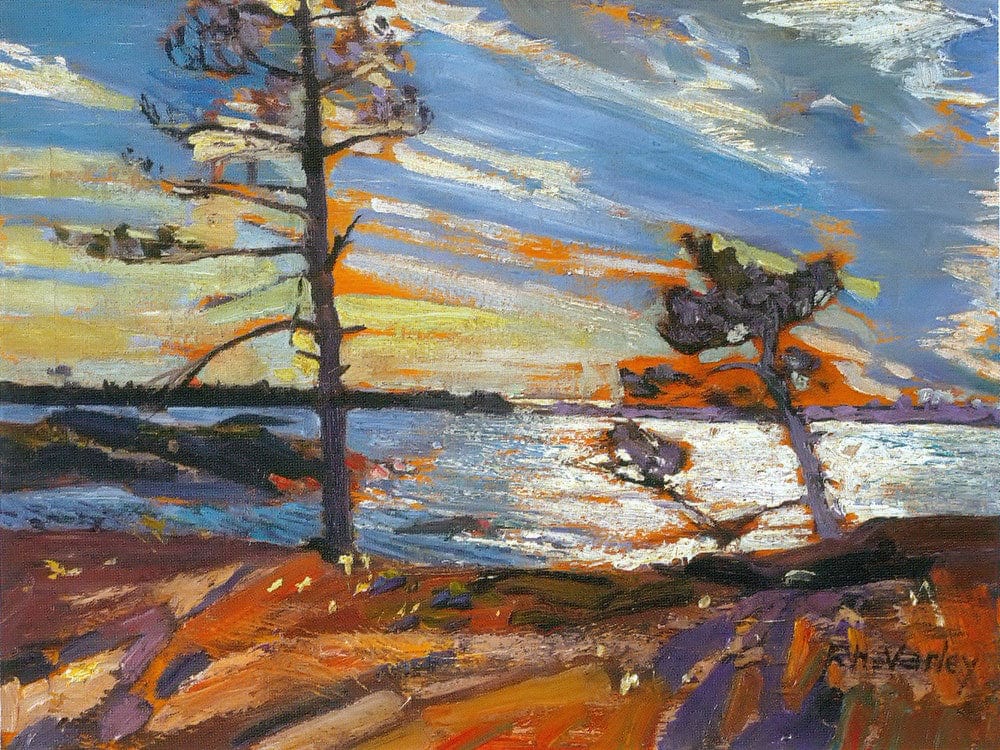 Sun And Wind Georgian Bay By Fh Varley Fine Art Print 2