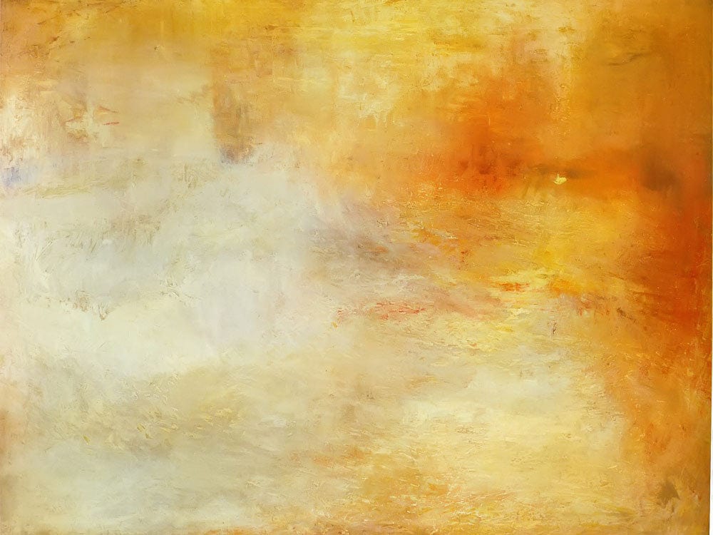 Sun Setting Over A Lake By Jwm Turner Fine Art Print 2