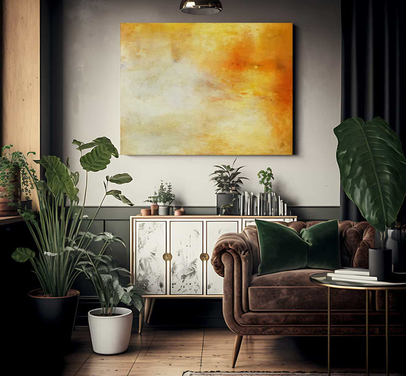 Sun Setting Over A Lake By Jwm Turner Fine Art Print 2