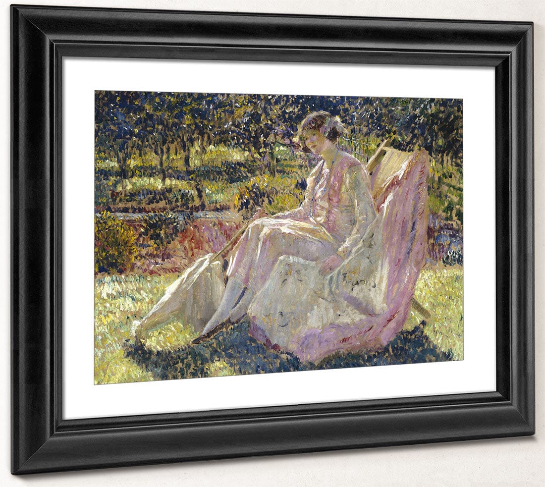 Sunbath By Frederick Carl Frieseke Fine Art Print 2