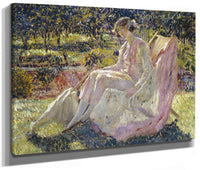 Sunbath By Frederick Carl Frieseke Fine Art Print 2