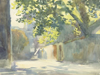 Sunlit Wall Under A Tree By John Singer Sargent Fine Art Print 2