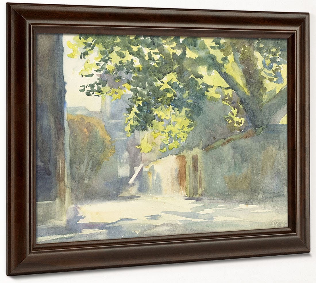 Sunlit Wall Under A Tree By John Singer Sargent Fine Art Print 2