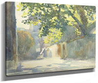 Sunlit Wall Under A Tree By John Singer Sargent Fine Art Print 2
