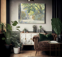 Sunlit Wall Under A Tree By John Singer Sargent Fine Art Print 2