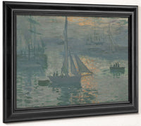 Sunrise (Marine) By Claude Monet Fine Art Print 2