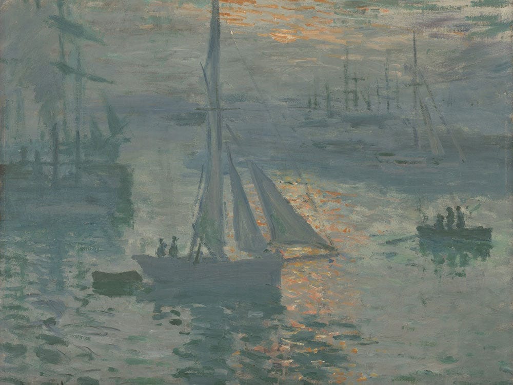 Sunrise (Marine) By Claude Monet Fine Art Print 2