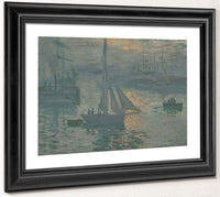 Sunrise (Marine) By Claude Monet Fine Art Print 2