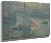 Sunrise (Marine) By Claude Monet Fine Art Print 2