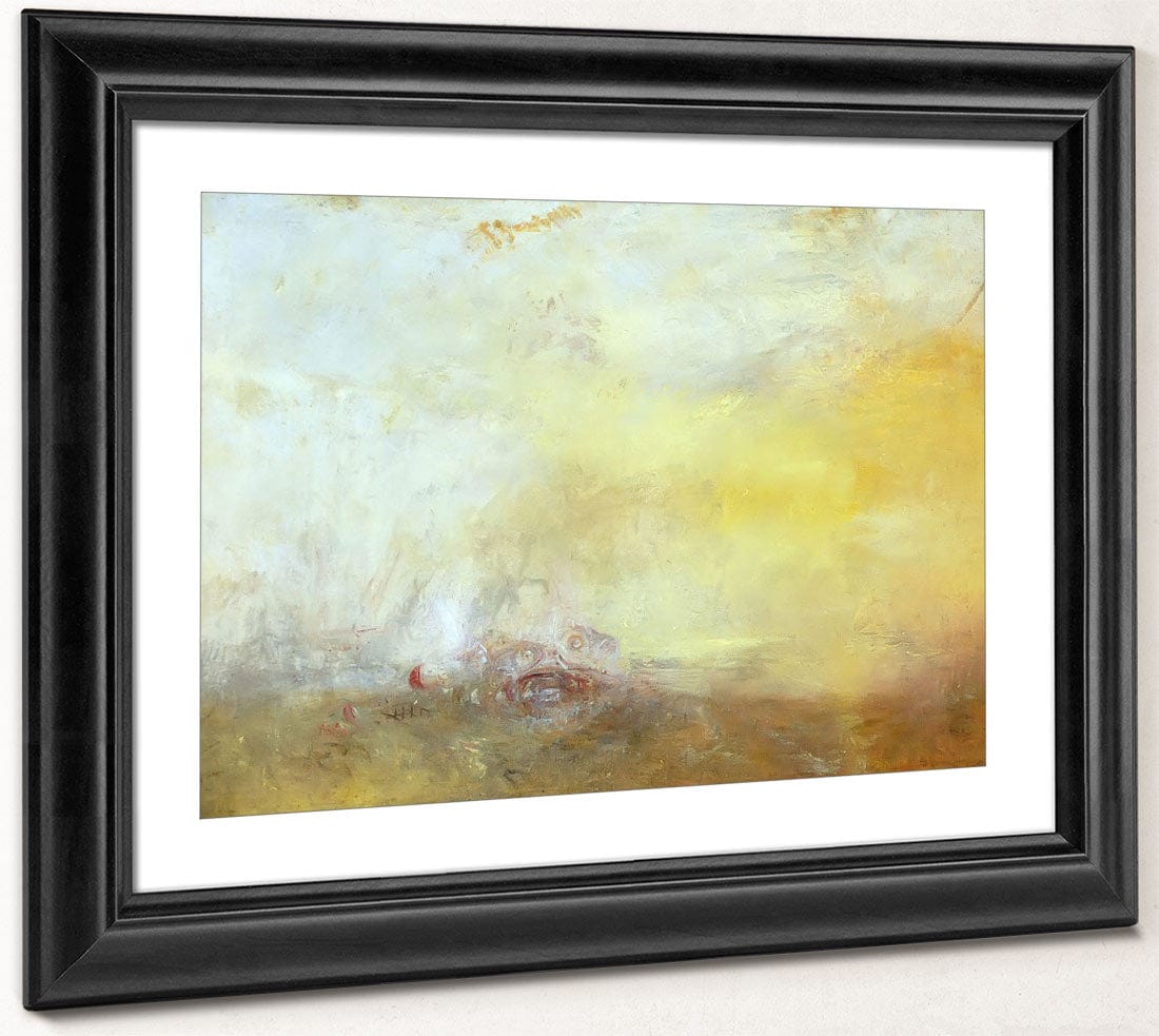 Sunrise With Sea Monsters By Jwm Turner Fine Art Print 2
