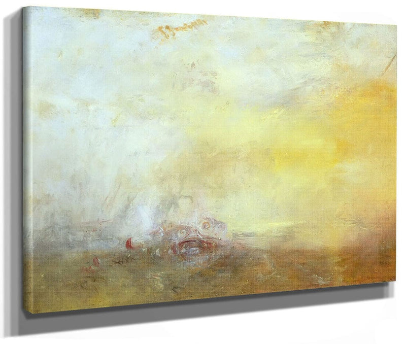 Sunrise With Sea Monsters By Jwm Turner Fine Art Print 2