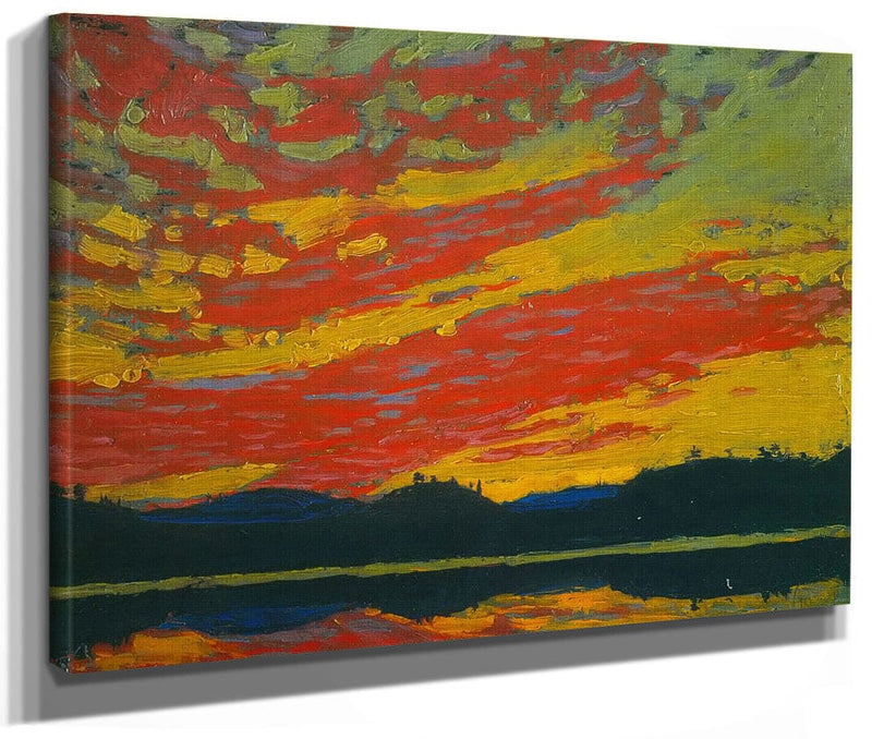 Sunset 1915 By Tom Thomson Fine Art Print 2