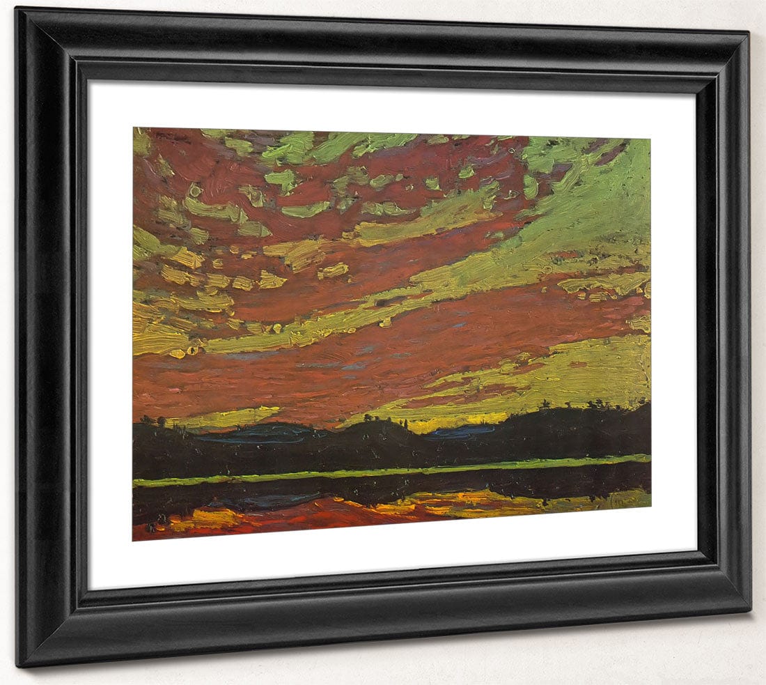Sunset By Tom Thomson Fine Art Print 2