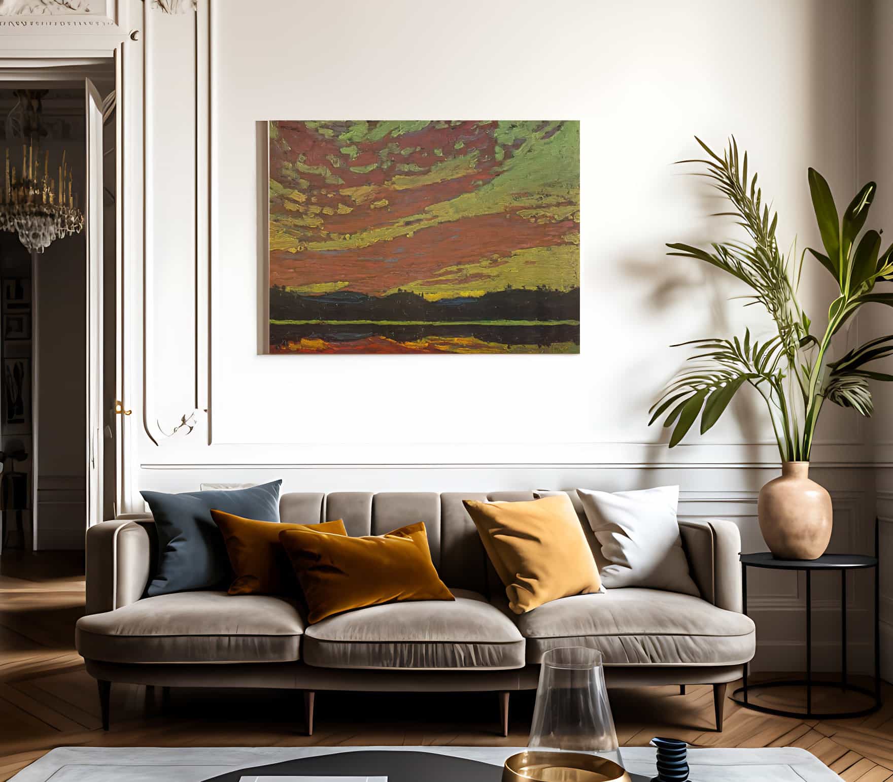 Sunset By Tom Thomson Fine Art Print 2