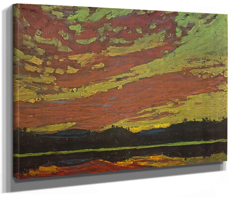 Sunset By Tom Thomson Fine Art Print 2