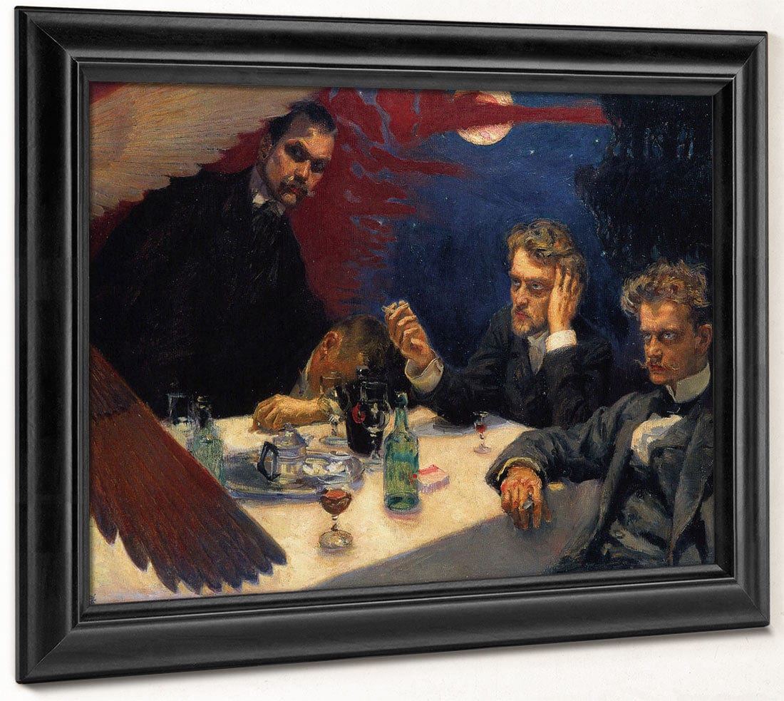 Symposion By Akseli Gallen Kallela Fine Art Print 2