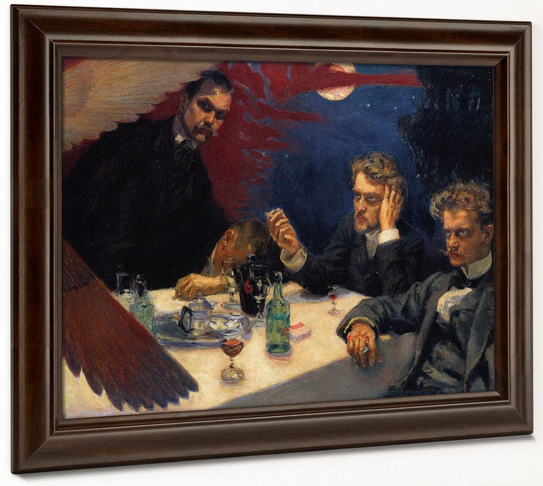 Symposion By Akseli Gallen Kallela Fine Art Print 2