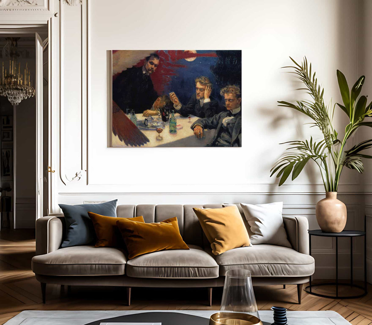 Symposion By Akseli Gallen Kallela Fine Art Print 2