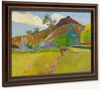 Tahitian Landscape By Paul Gauguin Fine Art Print 2