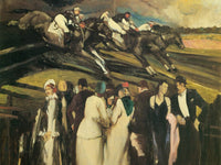 Taking The Hurdles By John Grabach Fine Art Print 2