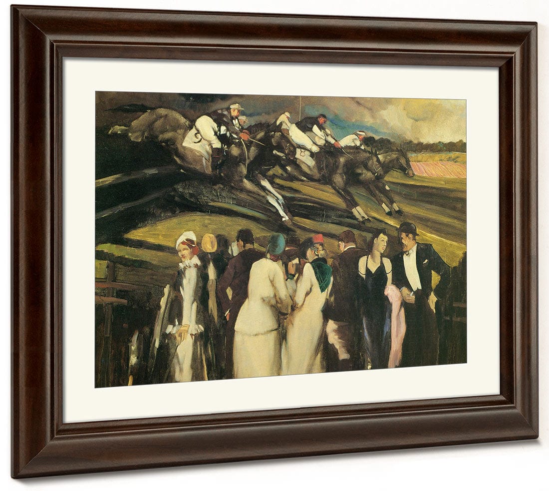 Taking The Hurdles By John Grabach Fine Art Print 2