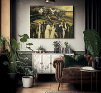 Taking The Hurdles By John Grabach Fine Art Print 2