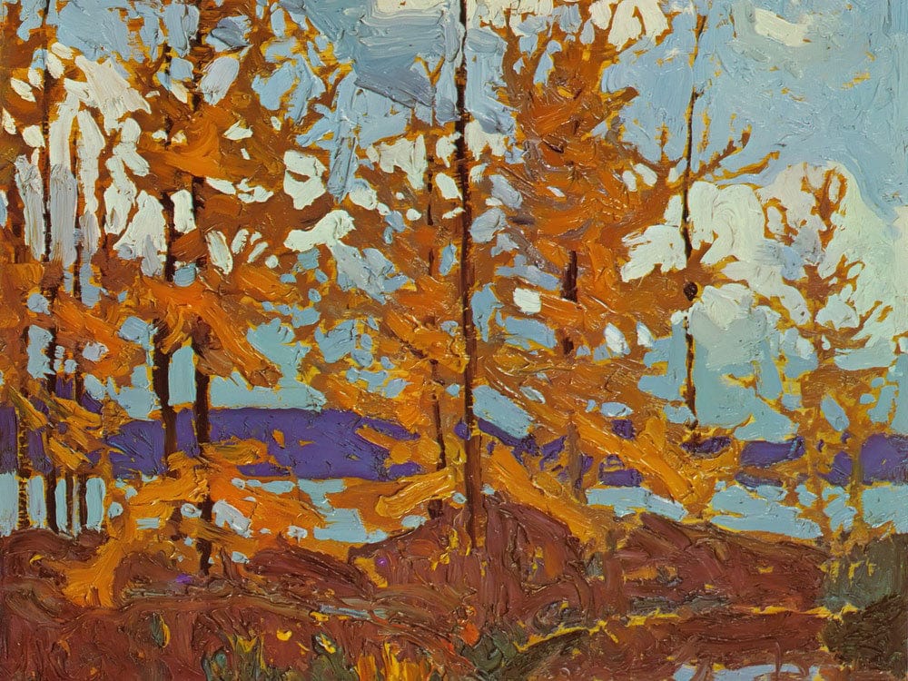 Tamaracks By Tom Thomson Fine Art Print 2