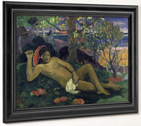 Te Arii Vahine (The King's Wife) By Paul Gauguin Fine Art Print 2