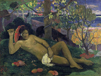Te Arii Vahine (The King's Wife) By Paul Gauguin Fine Art Print 2