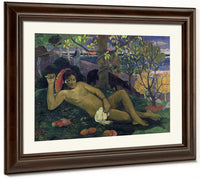 Te Arii Vahine (The King's Wife) By Paul Gauguin Fine Art Print 2
