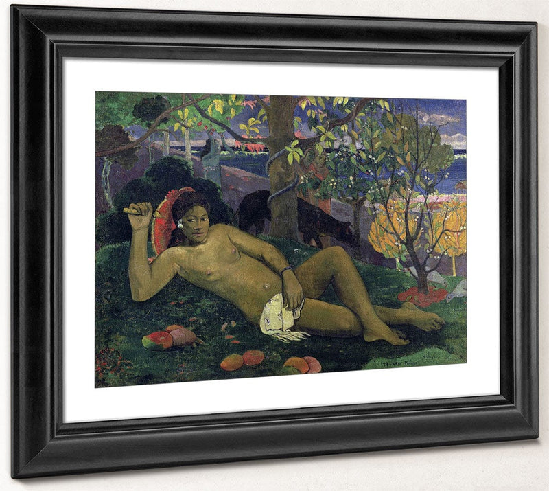 Te Arii Vahine (The King's Wife) By Paul Gauguin Fine Art Print 2