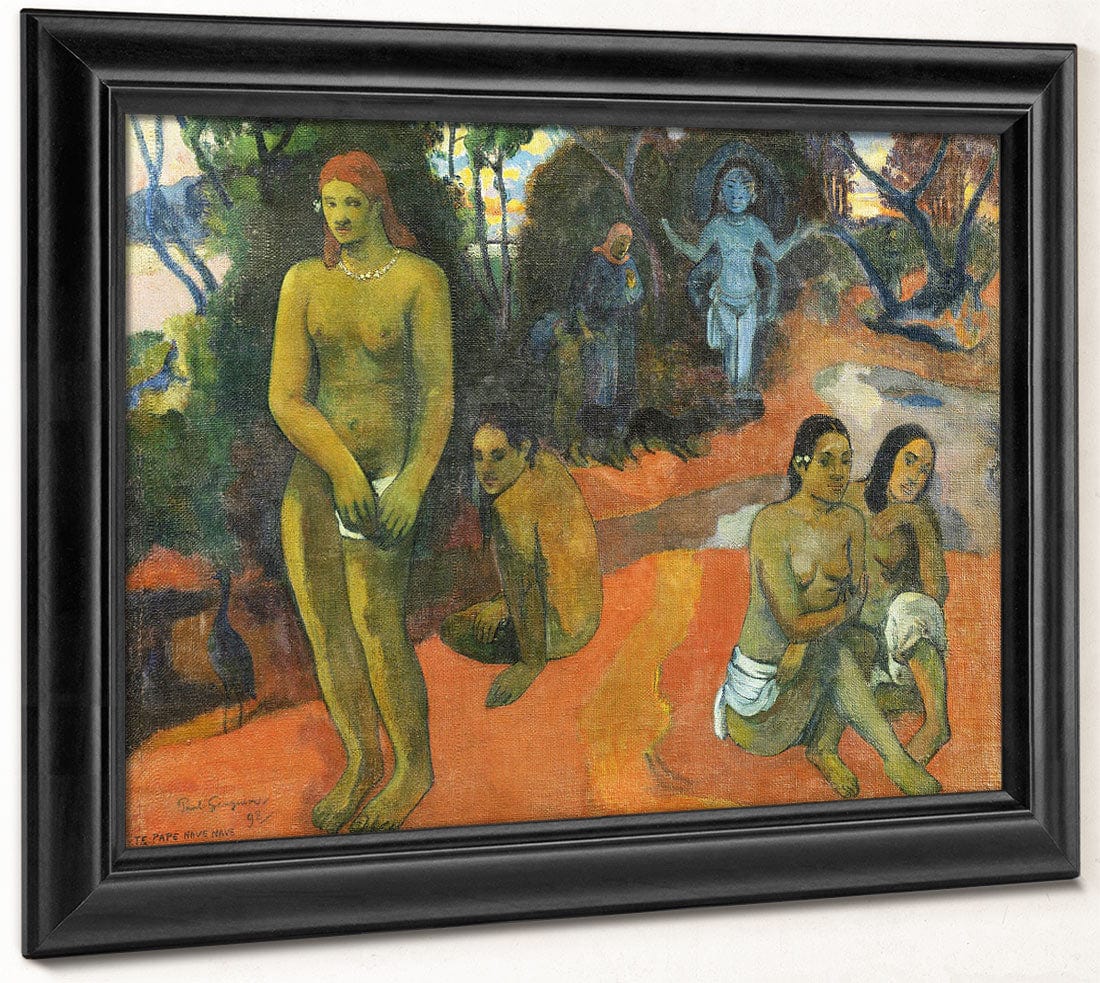 Te Pape Nave Nave (Delectable Waters) By Paul Gauguin Fine Art Print 2