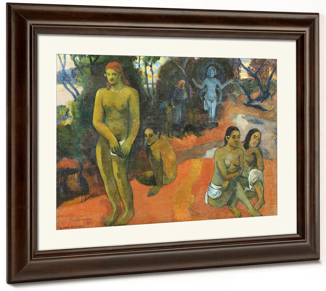 Te Pape Nave Nave (Delectable Waters) By Paul Gauguin Fine Art Print 2