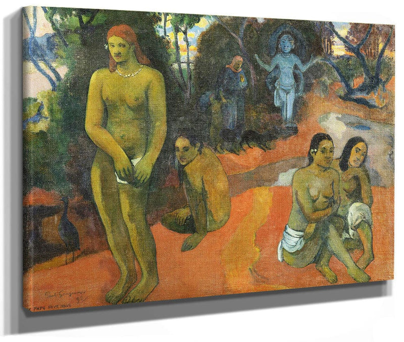 Te Pape Nave Nave (Delectable Waters) By Paul Gauguin Fine Art Print 2