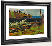 Tea Lake Dam By Tom Thomson Fine Art Print 2