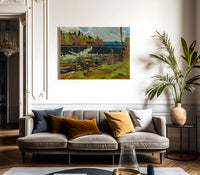 Tea Lake Dam By Tom Thomson Fine Art Print 2