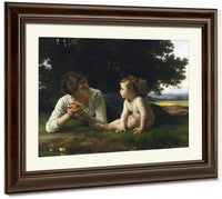 Temptation By William Adolphe Bouguereau Fine Art Print 2
