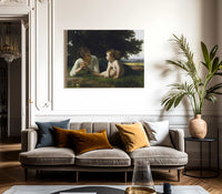 Temptation By William Adolphe Bouguereau Fine Art Print 2