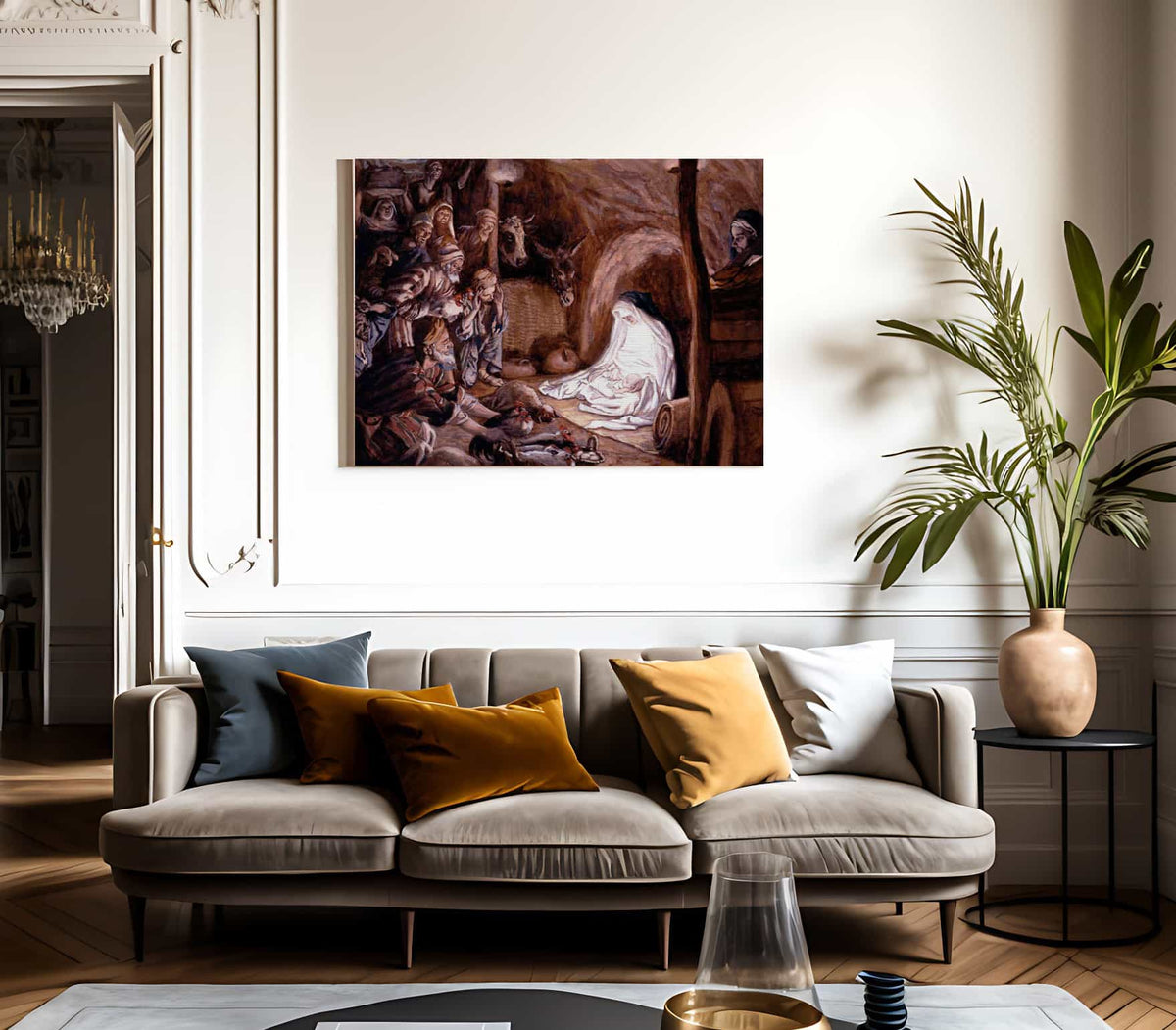 The Adoration Of The Shepherds By James Tissot Fine Art Print 2