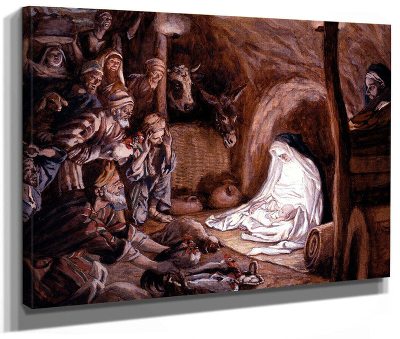 The Adoration Of The Shepherds By James Tissot Fine Art Print 2