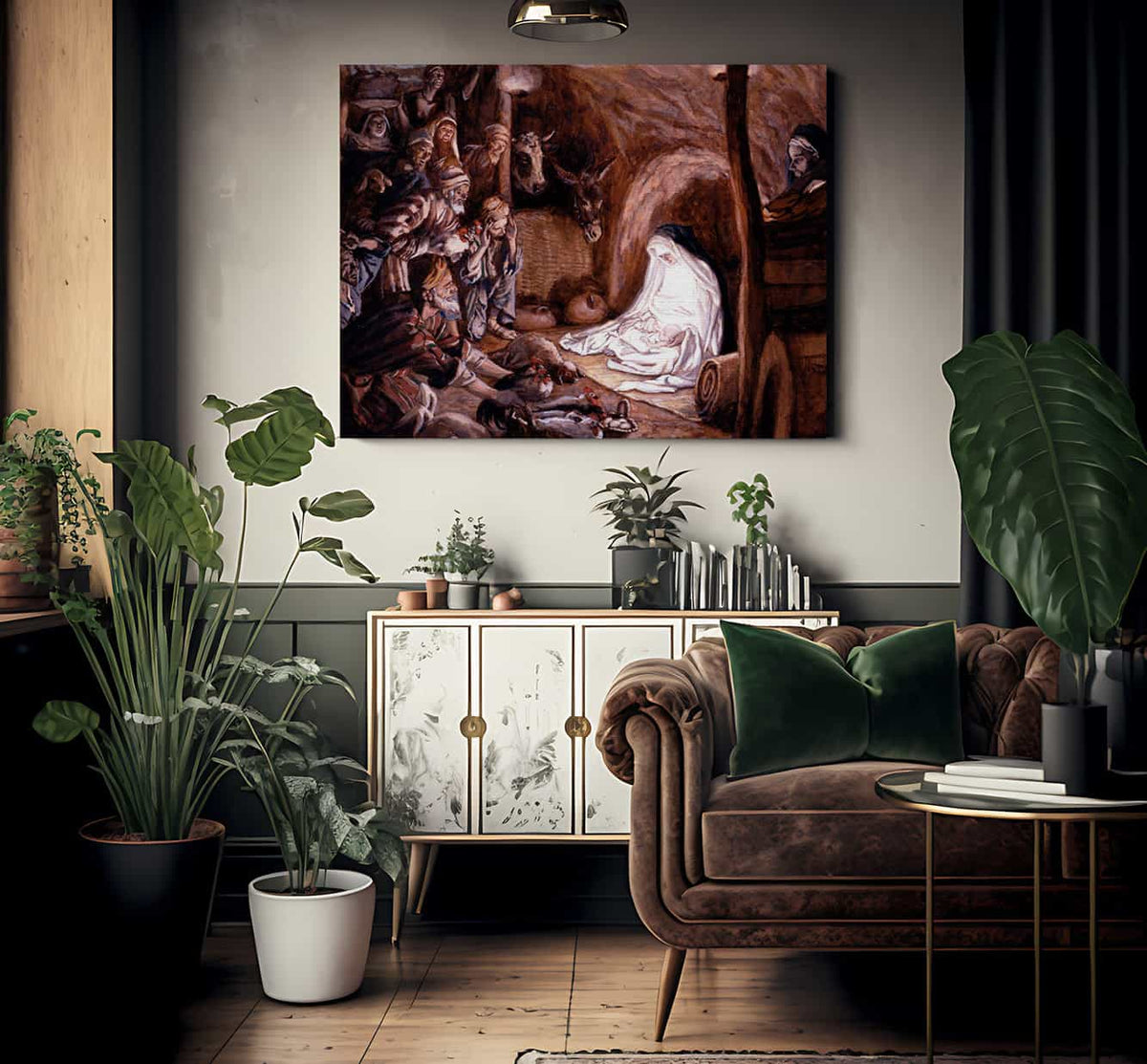 The Adoration Of The Shepherds By James Tissot Fine Art Print 2