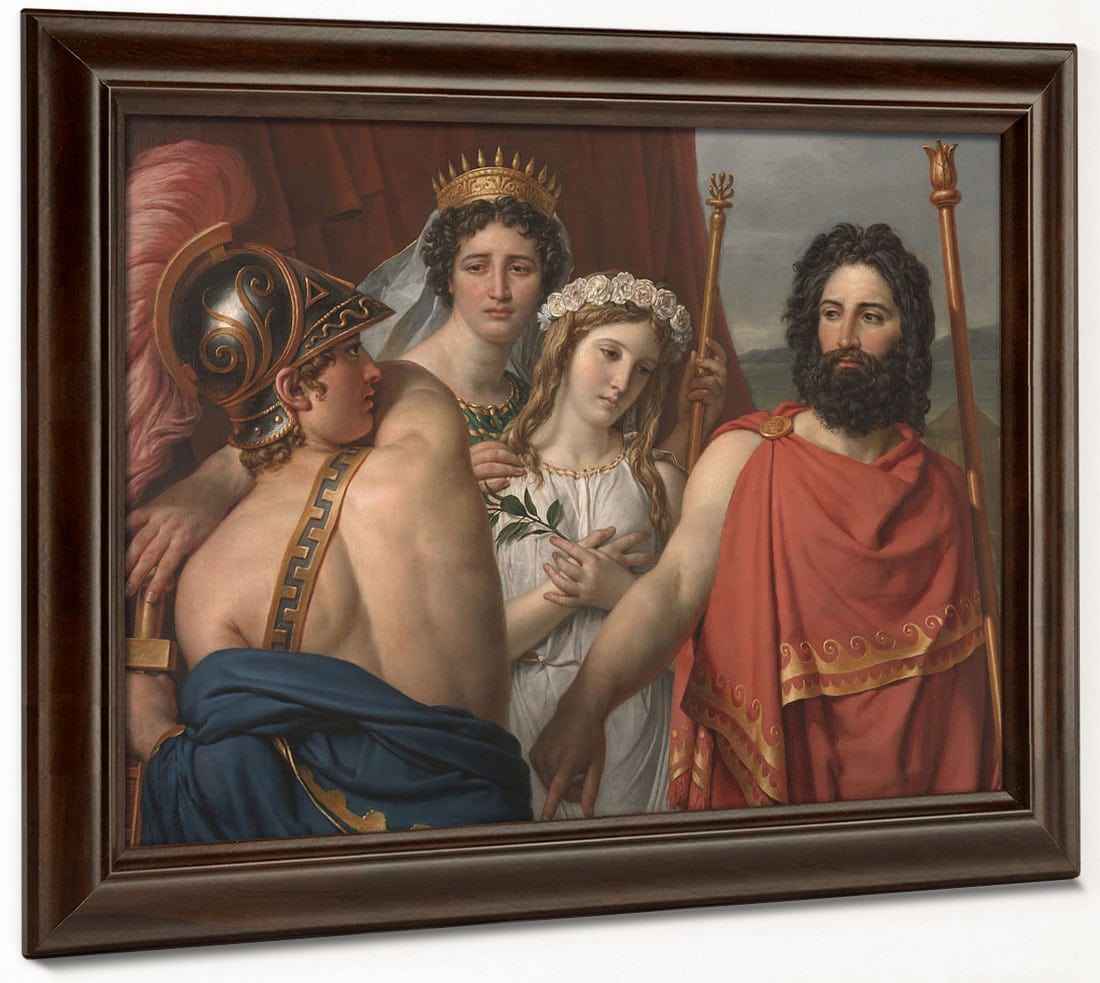 The Anger Of Achilles By Jacques Louis David Fine Art Print 2